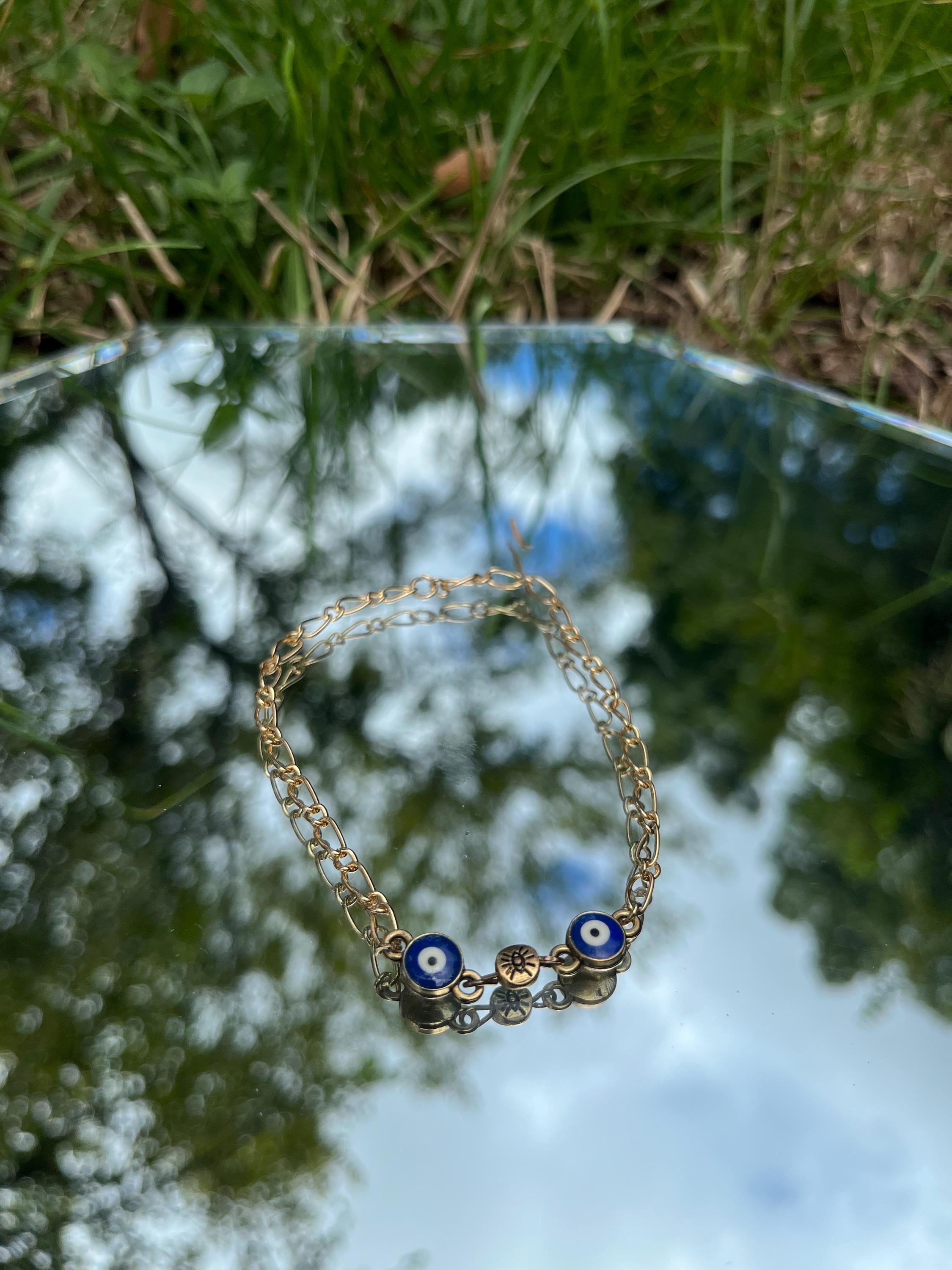 Evil Eye Chainlink Bracelet